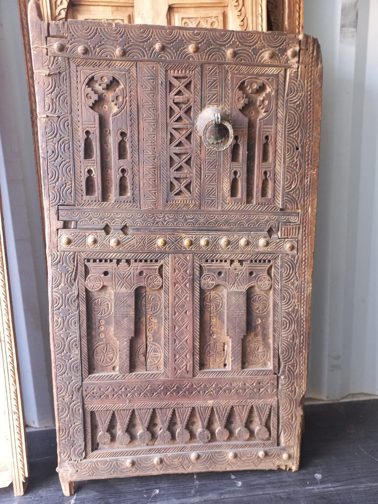 One of a kind antique african touareg door