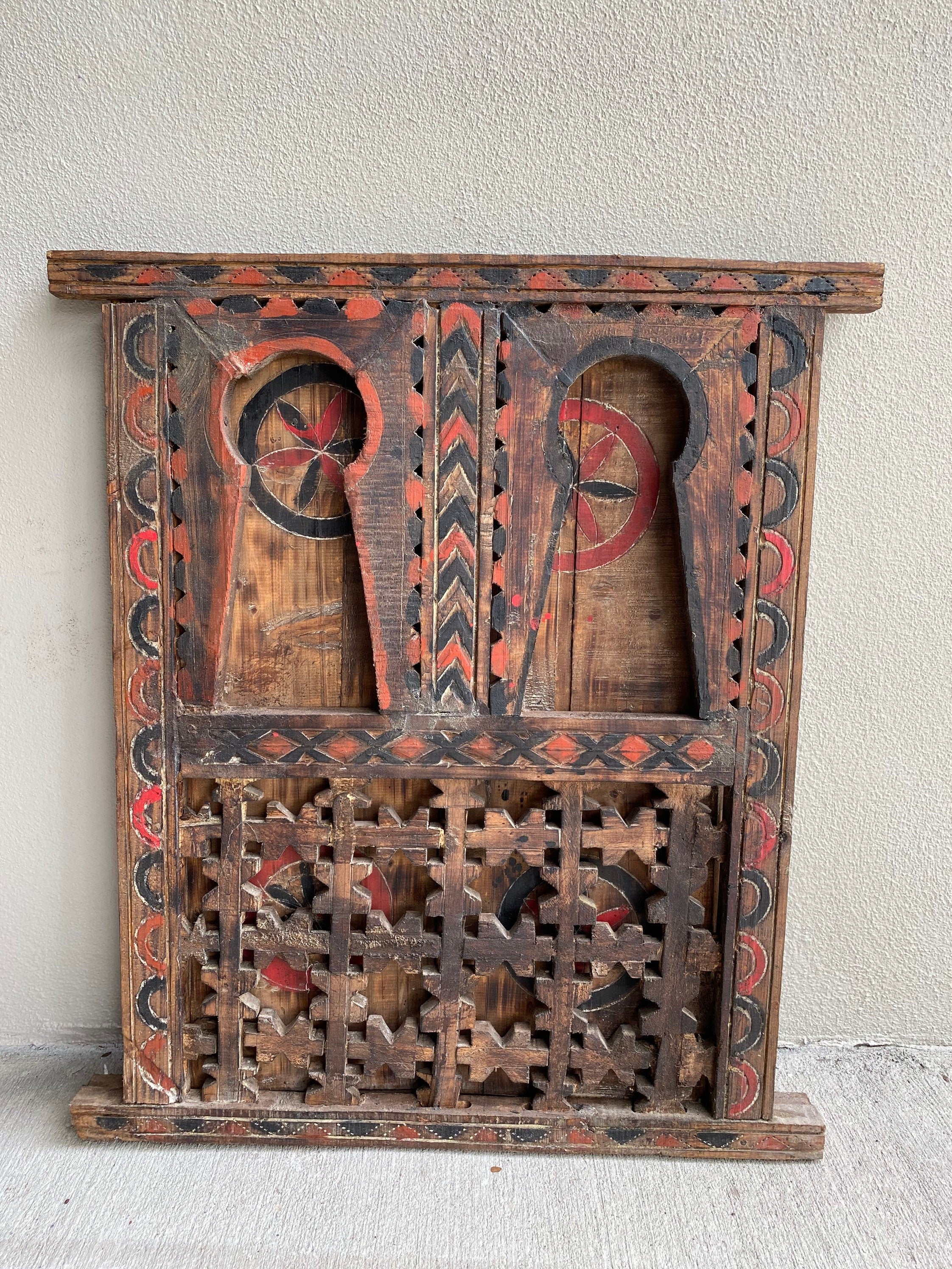Berber African vintage window artwork metal ethnic Touareg window old ...