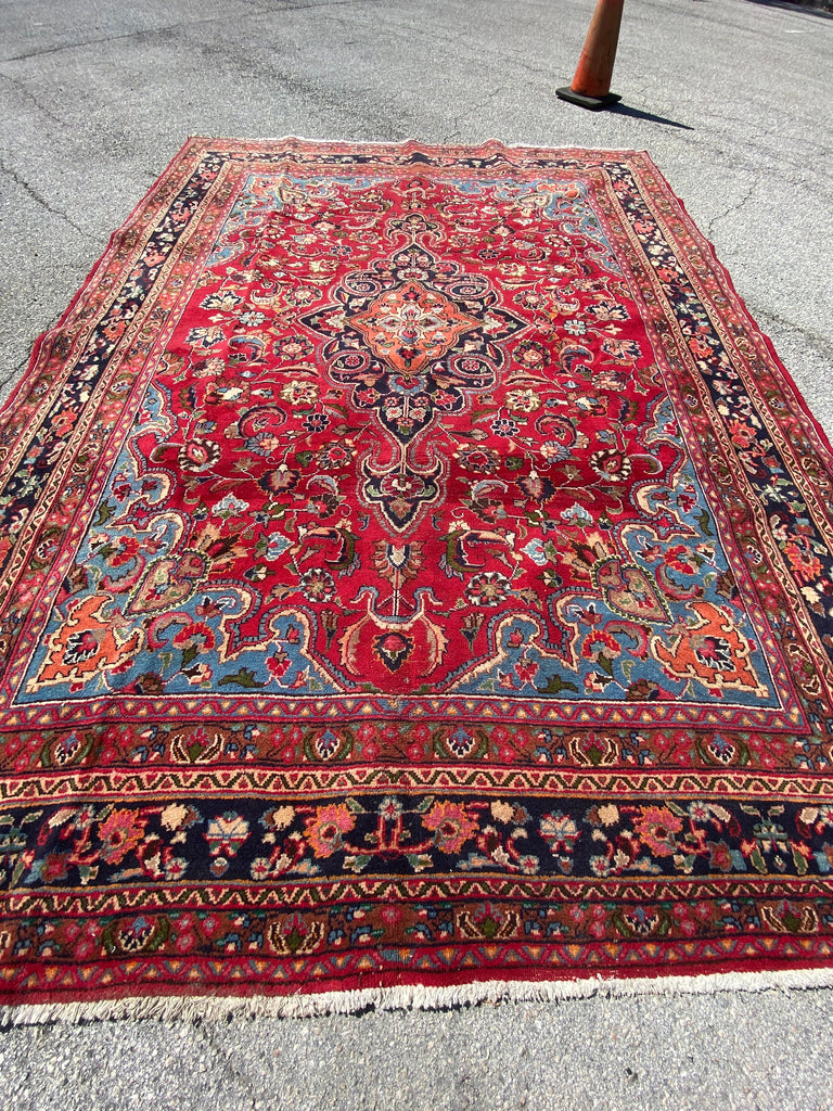 137” x 99” Vintage Persian carpet