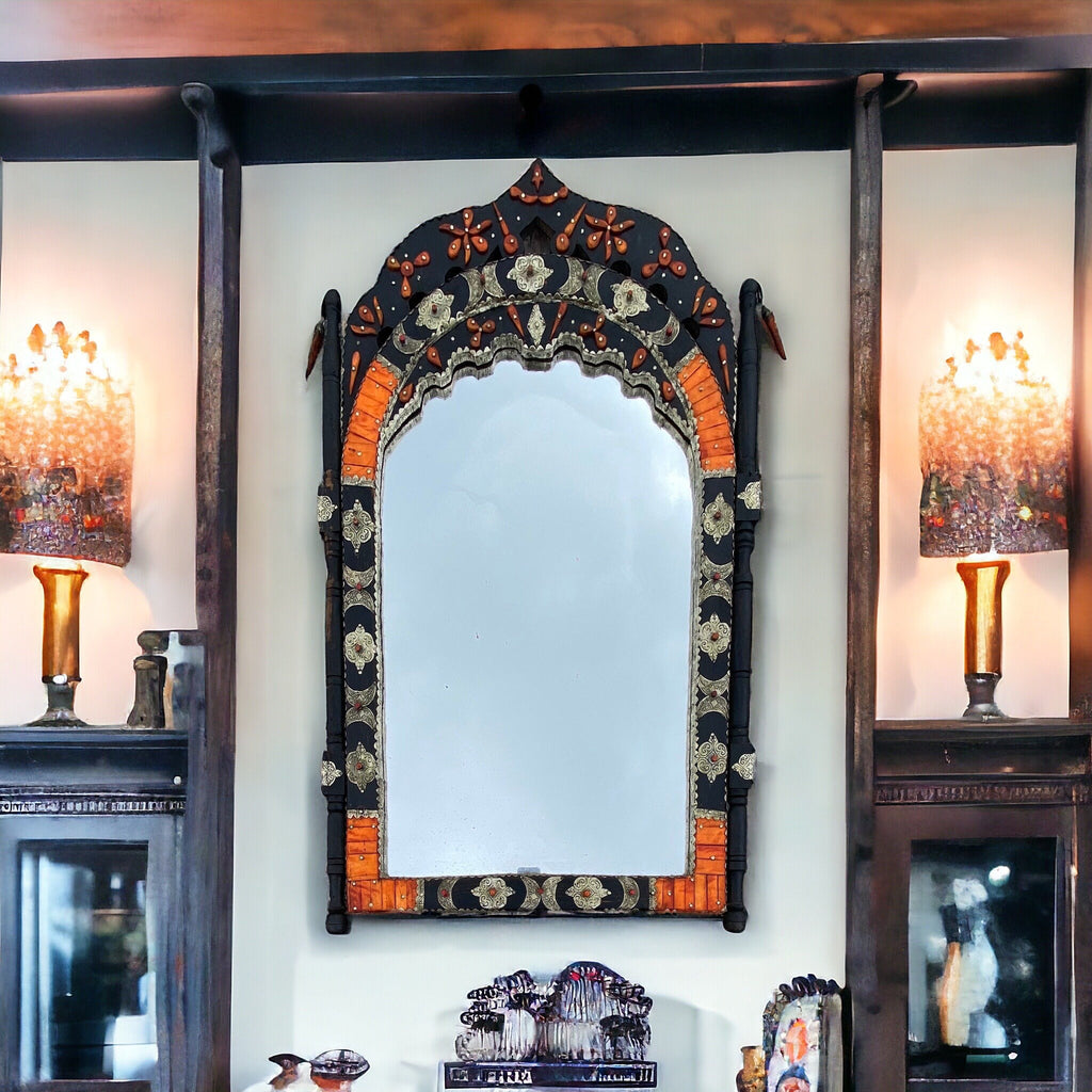 Unique vintage touareg mirror