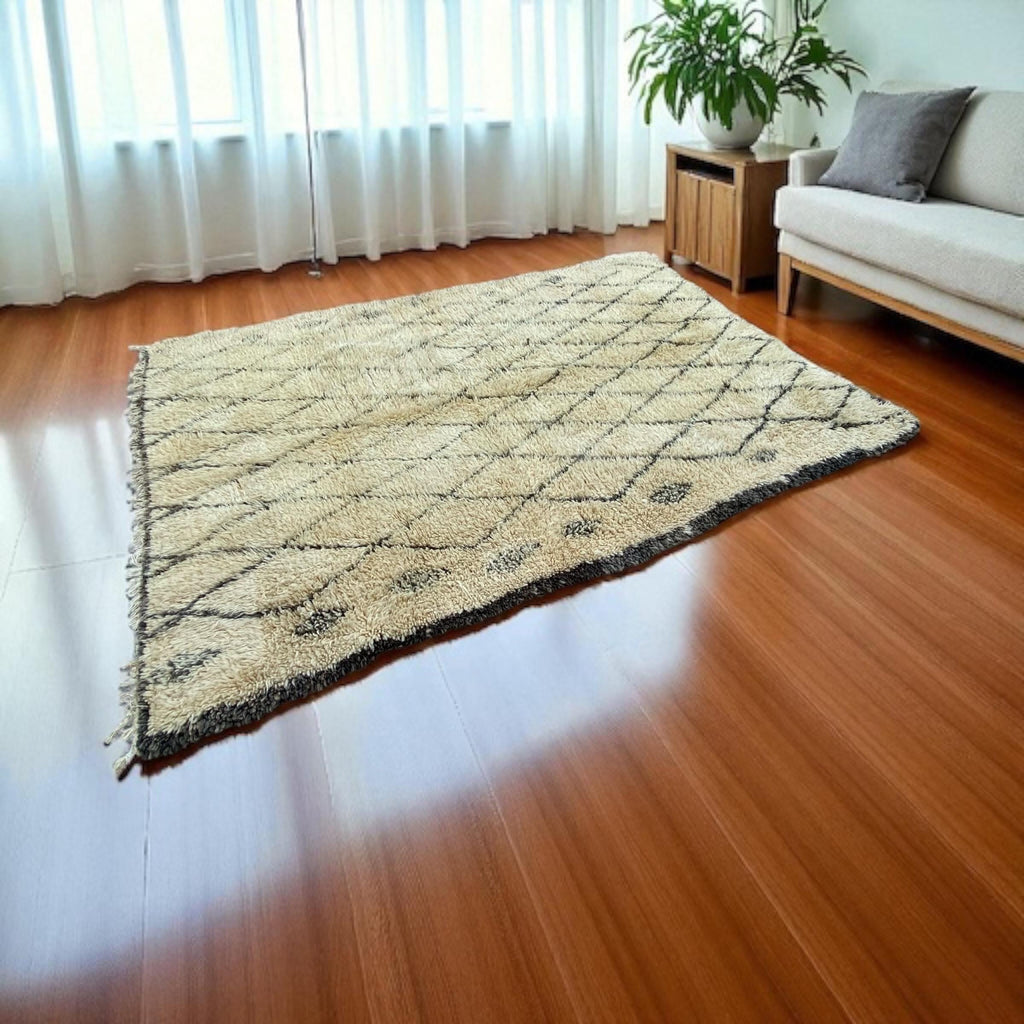 Unique Beni ourain rug