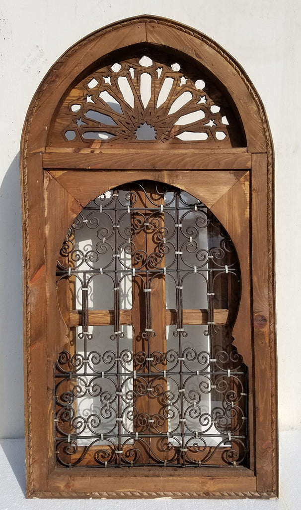 Moorish palace wrought iron window